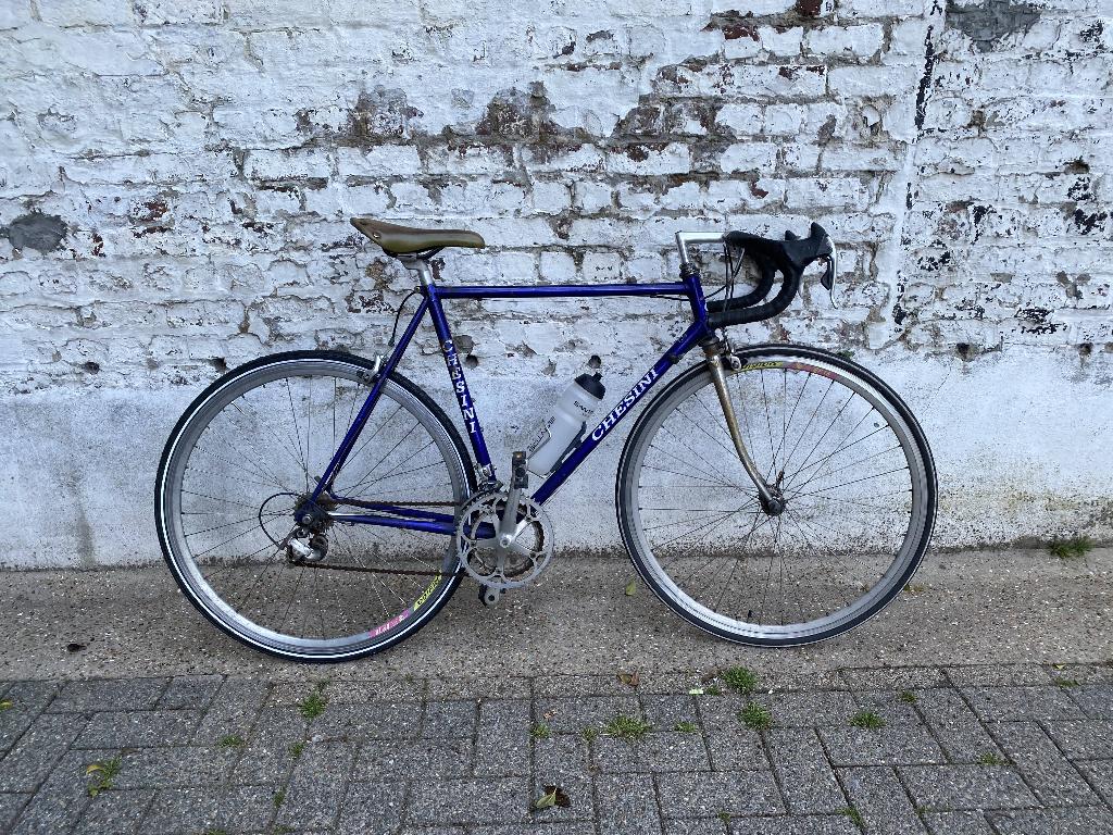 Chesini Gran Premio retro racefiets – Campagnolo Veloce 9v, Fietsen en Brommers, Gebruikt, Staal, 49 tot 53 cm, Ophalen