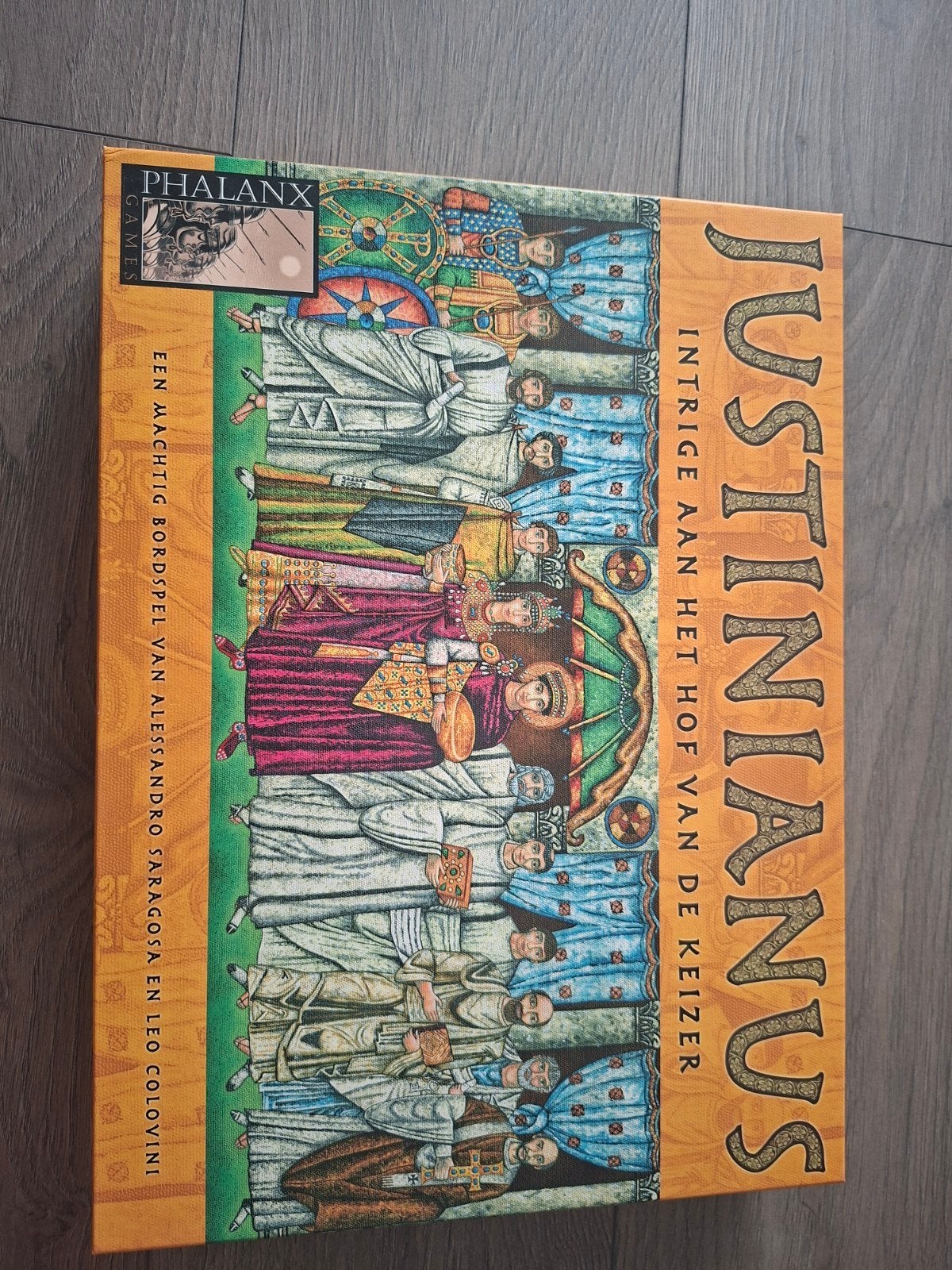justinianus bordspel nieuw, Enlèvement