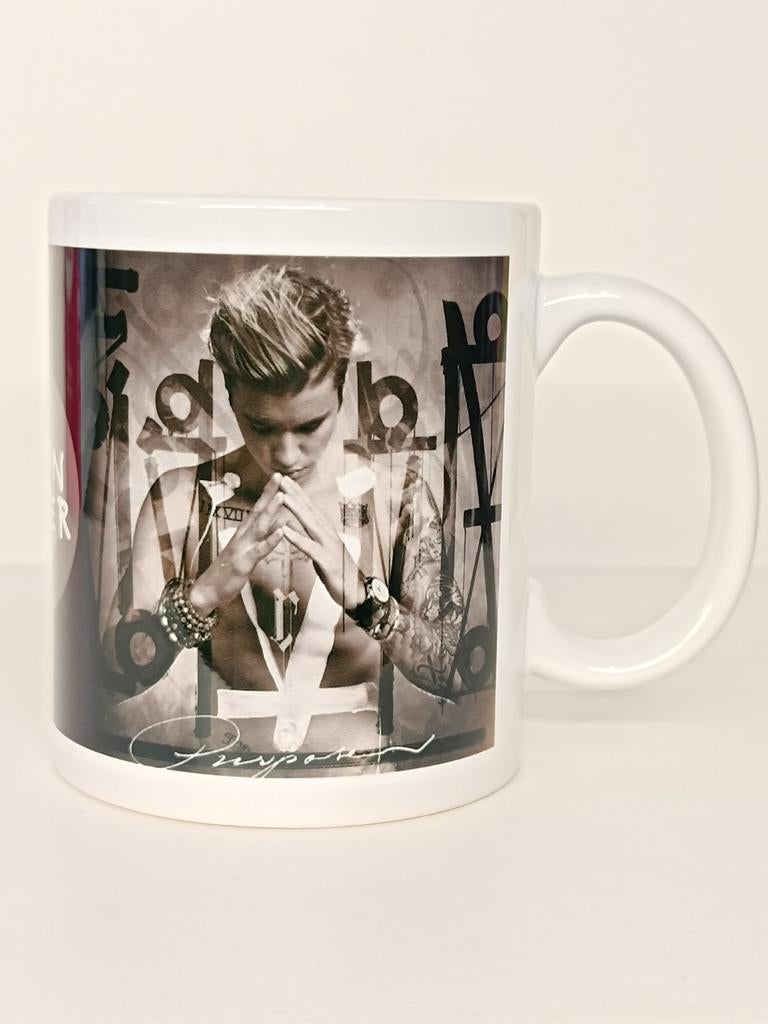 Justin Bieber GB eye 2016 mok, Ophalen of Verzenden