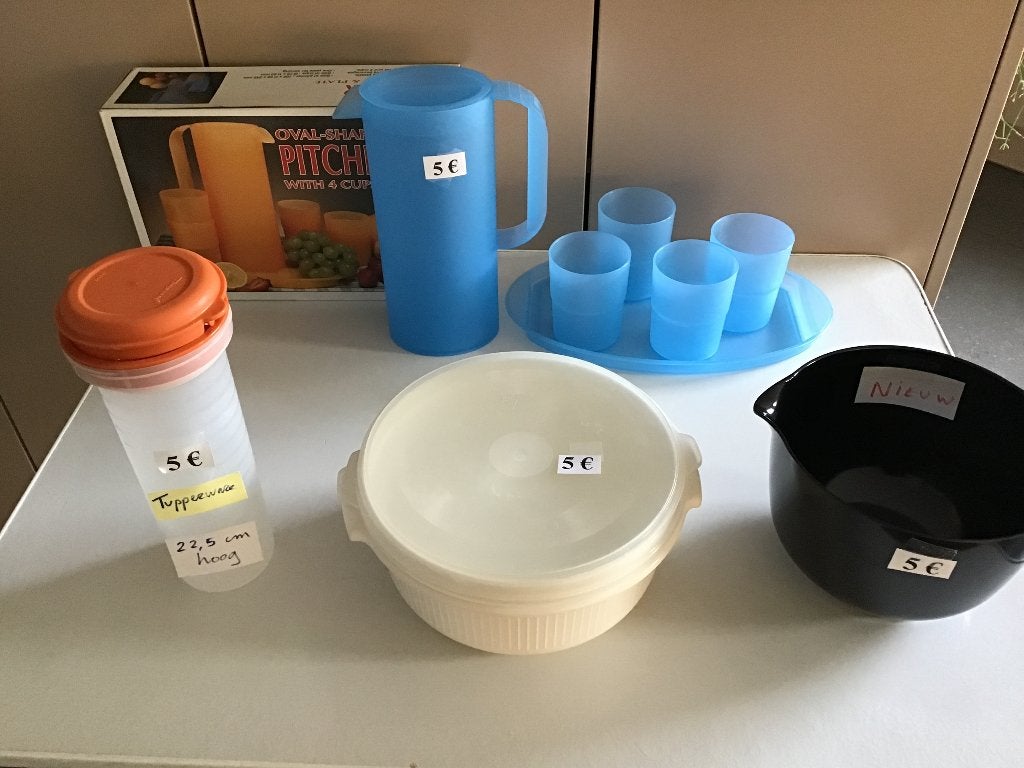 divers ustensiles de cuisine en plastique à 5 euros, Maison & Meubles, Enlèvement ou Envoi, Comme neuf