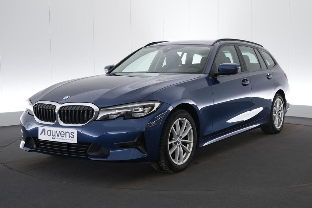 (2AUP359) BMW 3 SERIES TOURING, Auto's, Stof, Blauw, https://public.car-pass.be/vhr/a613296c-2dd0-4e85-9bde-a5ea8e65fe01, Bedrijf