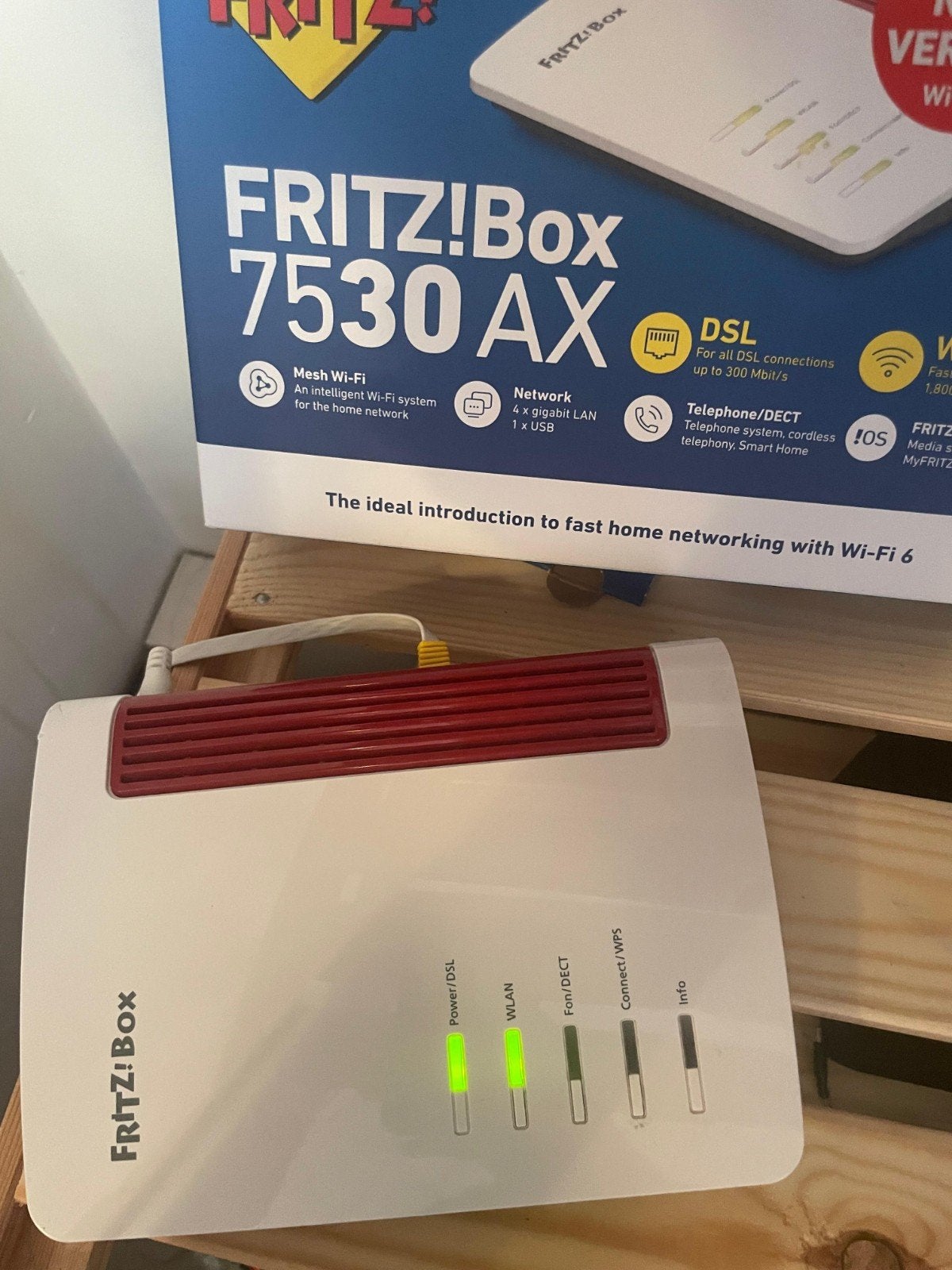 Modem wifi Fritzbox, Informatique & Logiciels, Routeurs & Modems, Enlèvement, Neuf, Routeur avec modem, AVM FRITZ!Box