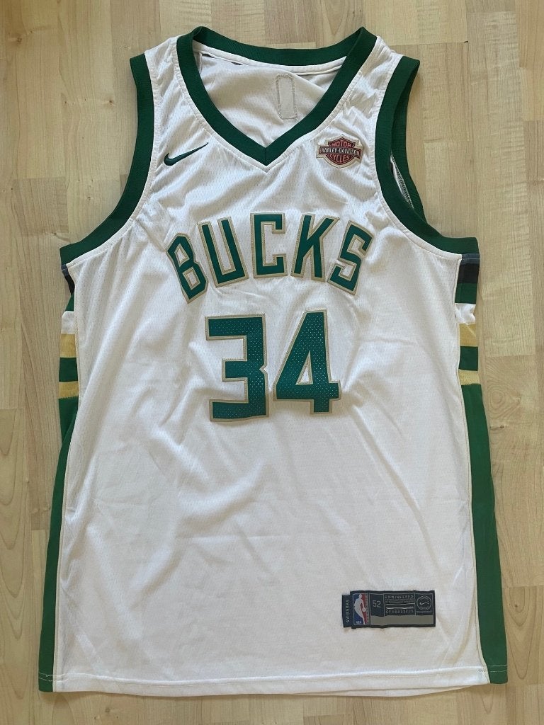 NBA-shirt van Giannis Antetokounmpo (Milwaukee Bucks), Ophalen of Verzenden, Gebruikt, Shirt