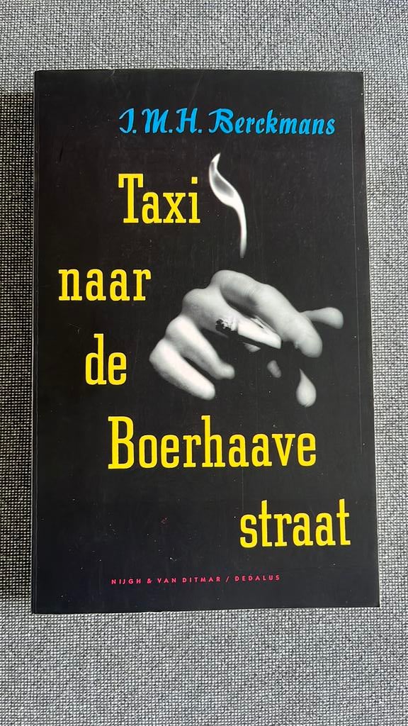 J.M.H. Berckmans: Taxi naar de Boerhaave straat (gesigneerd), Boeken, Ophalen of Verzenden, Zo goed als nieuw