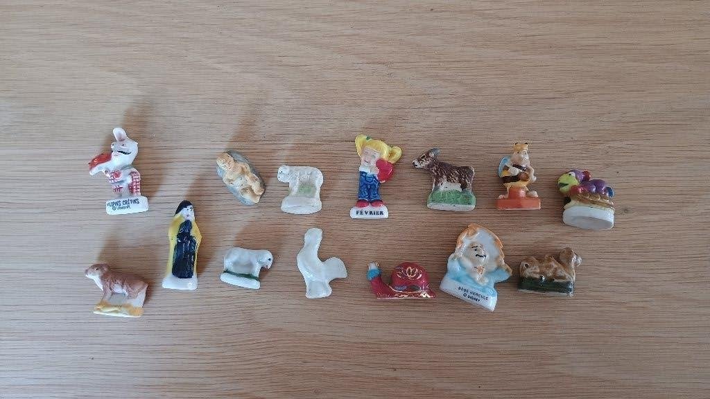 Lot de fèves en céramique, Collections, Enlèvement