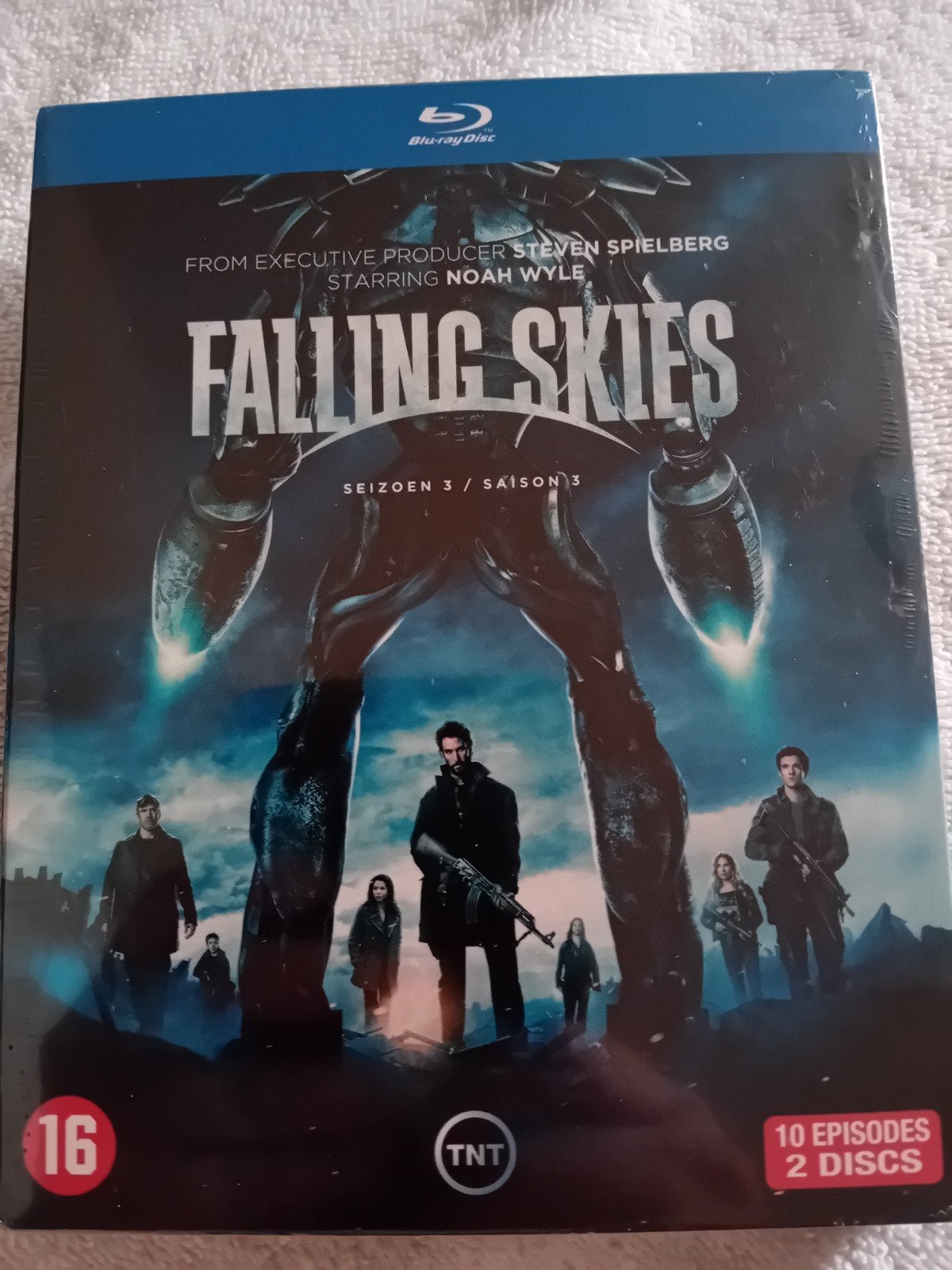 Blu-ray van Falling Skies seizoen 3, Cd's en Dvd's, Ophalen, Blu-ray, Nieuw in verpakking, Engels