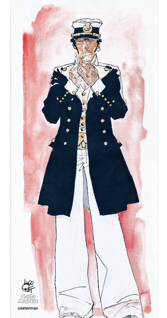Corto Maltese ⚓ poster XXL  Hugo Pratt 1997 ~ Neuf, Enlèvement ou Envoi, Autres personnages, Neuf, Image, Affiche ou Autocollant