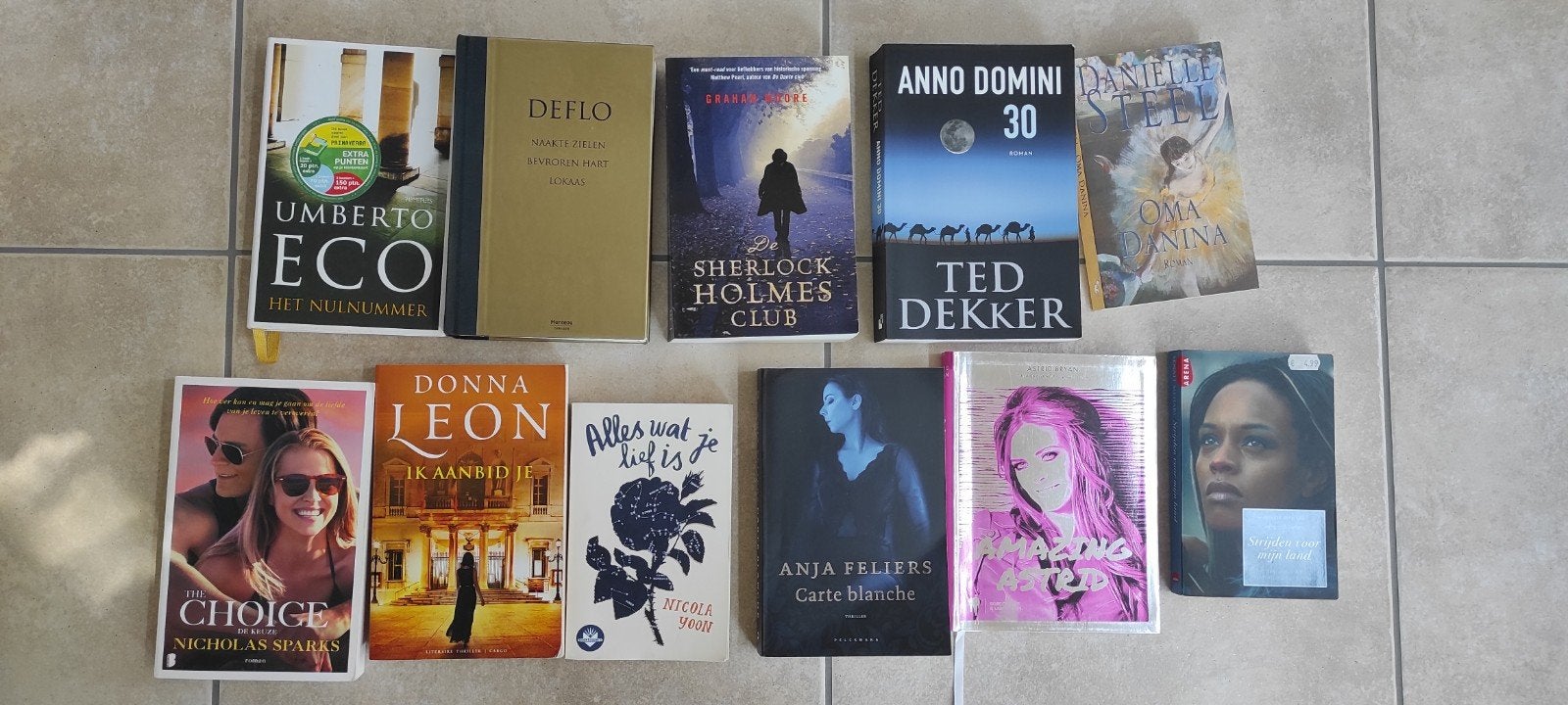 11 romans en bon état., Enlèvement
