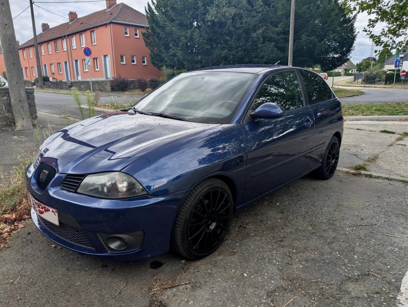 Seat Ibiza Look Cupra, Auto's, Zwart, Particulier, Boordcomputer, Ibiza