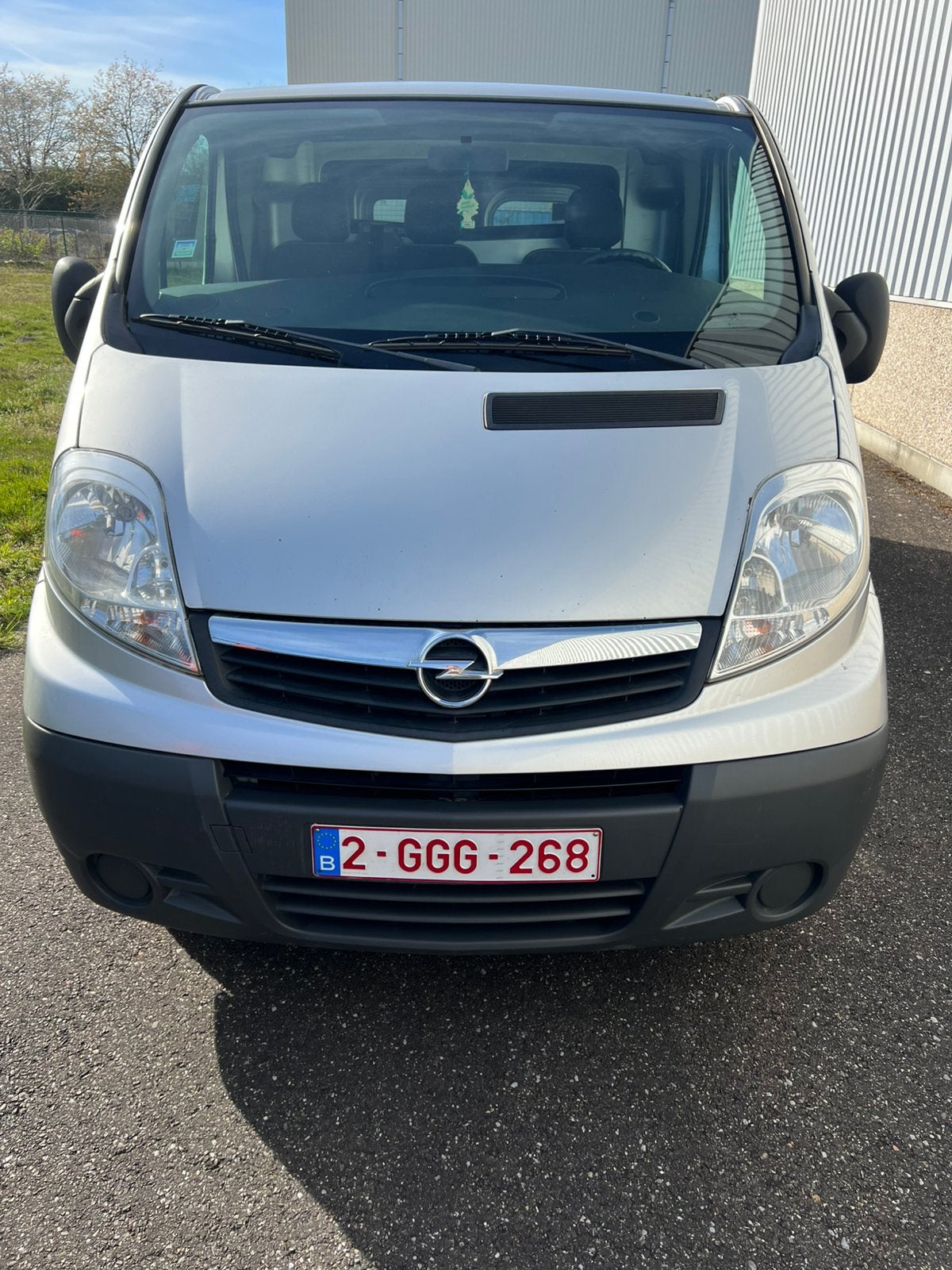 Opel Vivaro benzine + LPG, Auto's, Voorwielaandrijving, Stof, 4 cilinders, Grijs