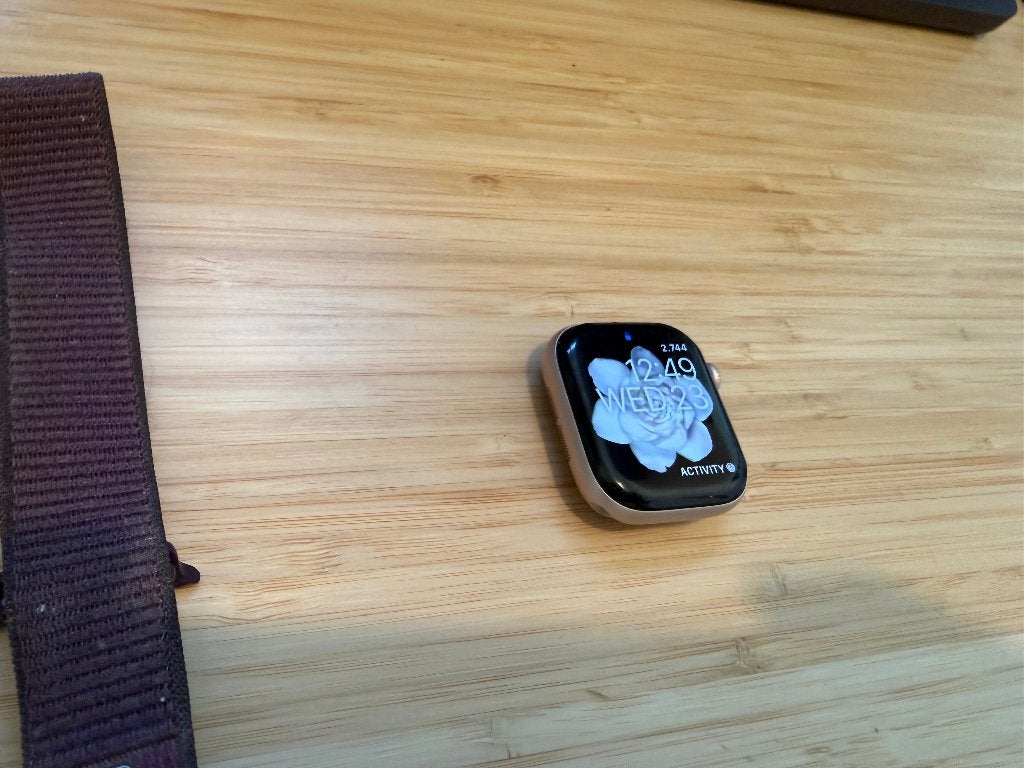 Apple Watch Series 10 42mm GPS Cellular rose gold bandje, Handtassen en Accessoires, Apple Watch, IOS, Ophalen of Verzenden, Zo goed als nieuw