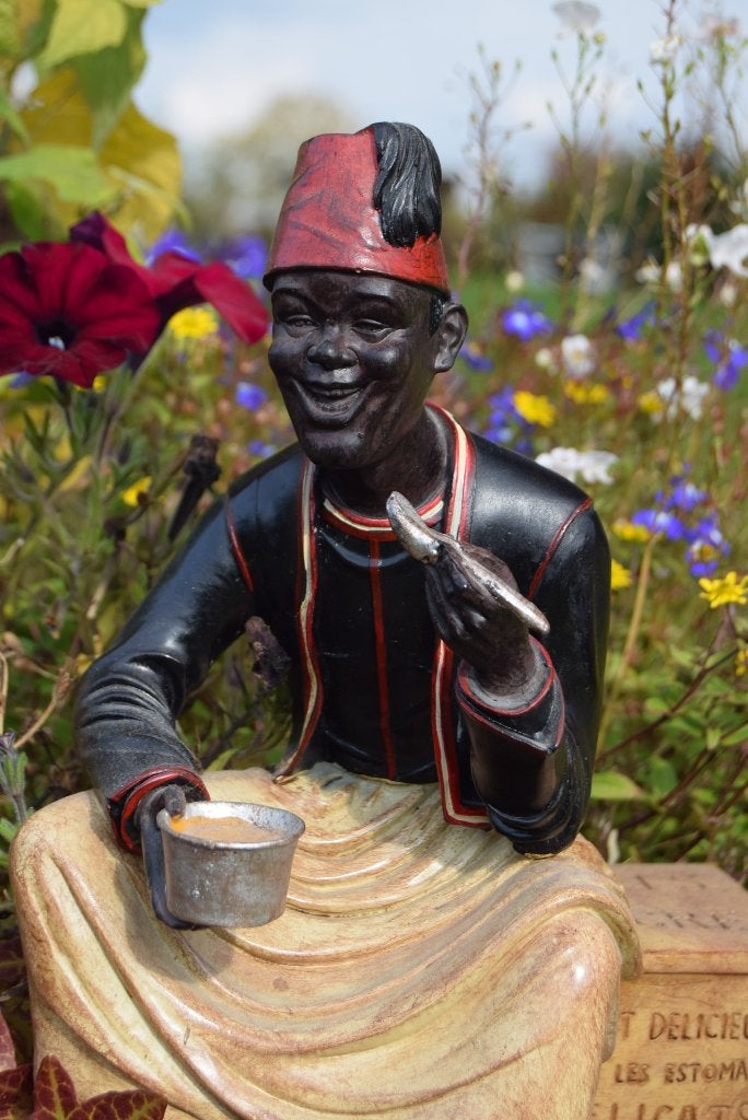 BANANIAFIGUUR VAN POLYRESIN, Verzamelen, Ophalen of Verzenden, Gebruikt, Overige typen
