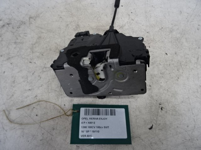 SERRURE DE PORTE AVANT GAUCHE Opel Meriva (13258271), Utilisé, Avant, Opel