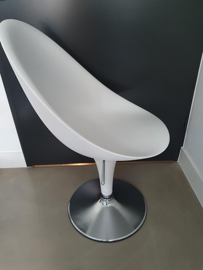 Originele BOMBO stoelen by Magis (grijs metallic &wit), Ophalen, Design, Zo goed als nieuw, Grijs