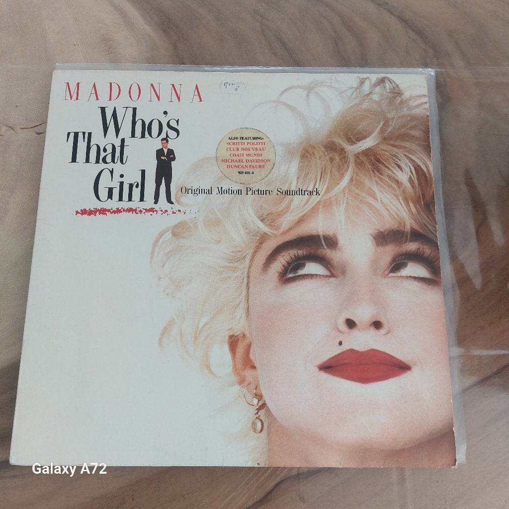 madonna who s that girl, Ophalen of Verzenden, 1980 - 1989, Gebruikt, Overige formaten