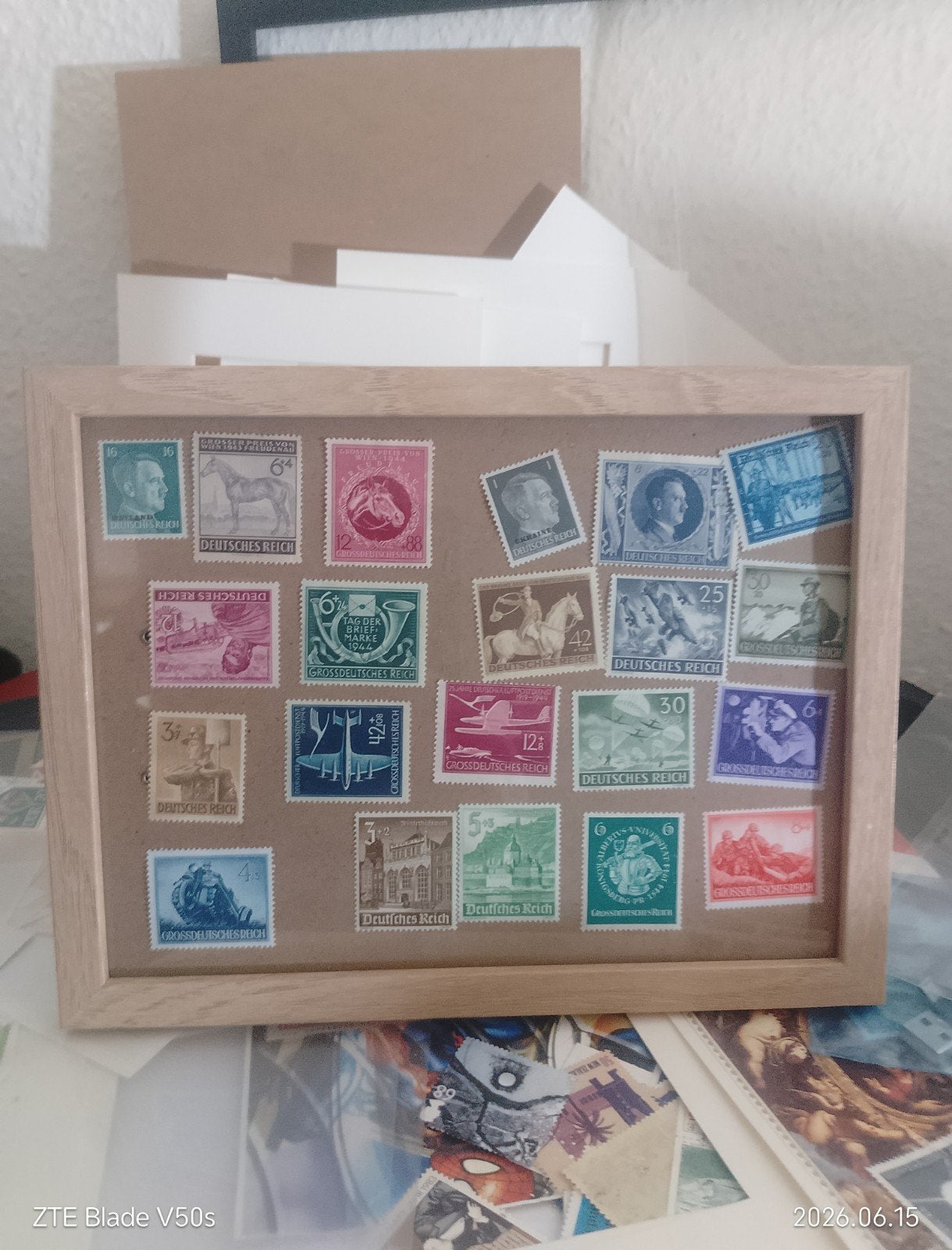 Timbres Postfrisch Deutsches Reich, Enlèvement ou Envoi