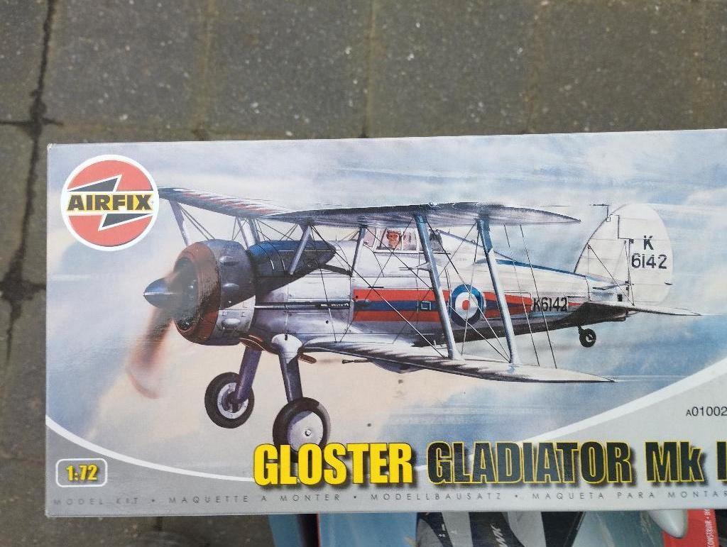 Gloster Gladiator Mk I Airfix A01002, Ophalen