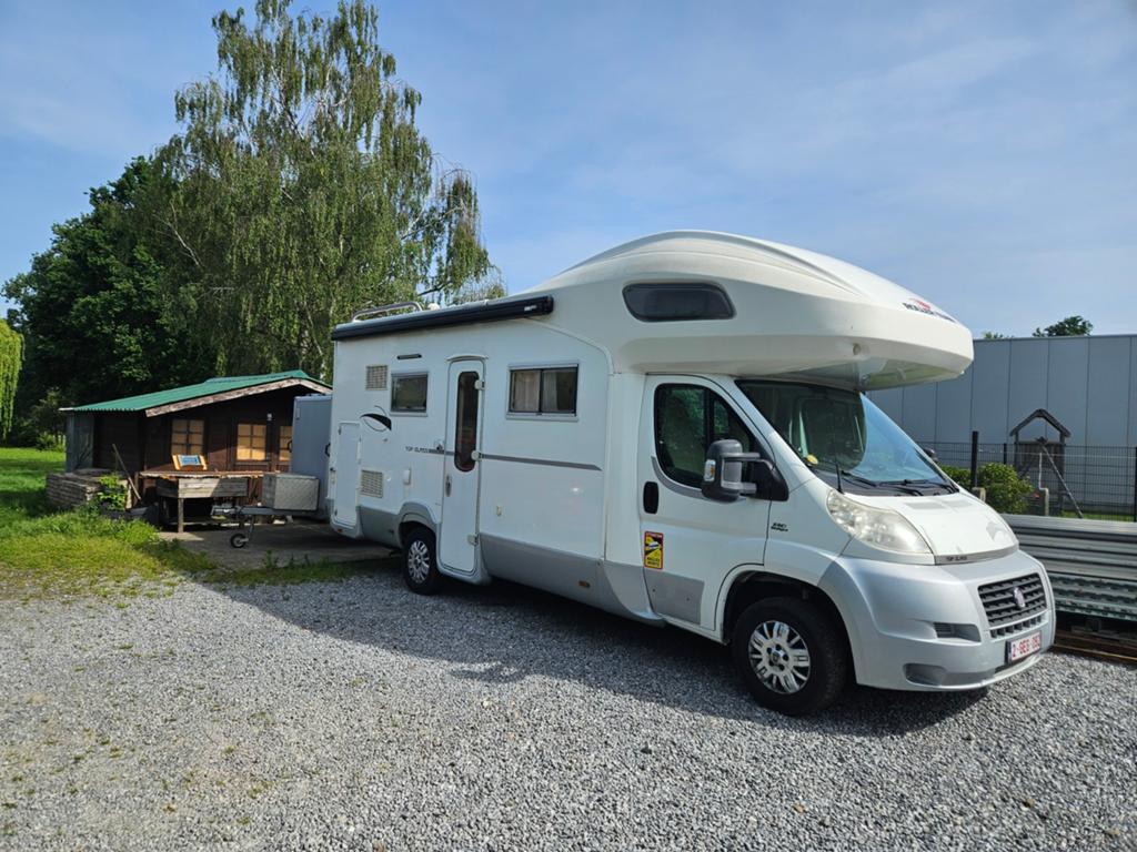 Rollerteam trigano pegasus gtx mobilehome, Caravans en Kamperen, Mobilhomes, Overige merken, Alkoof, Ringverwarming, Fiat