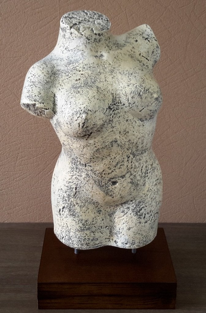 Lot / partij buste man / vrouw op staander ( NIEUW ), Ophalen of Verzenden, Buste, Man