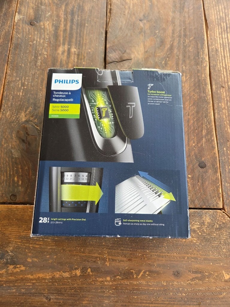 Philips 5000 Tondeuse, Envoi, Comme neuf