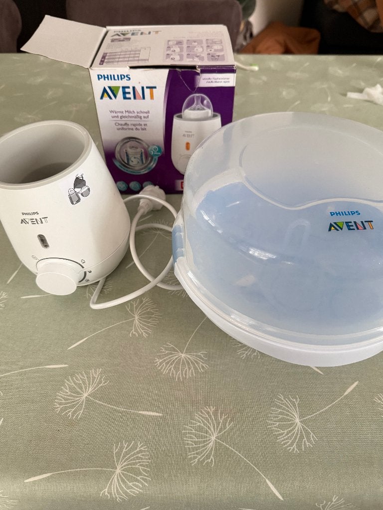 Philips Avent Flessenwarmer + Sterilisator, Kinderen en Baby's, Ophalen, Flessen- of potjesverwarmer, Philips Avent, Zo goed als nieuw