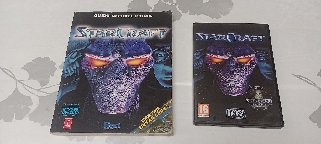 Starcraft + Extension + Guide Officiel Prima PC Retro, Enlèvement ou Envoi, Utilisé, Autres genres