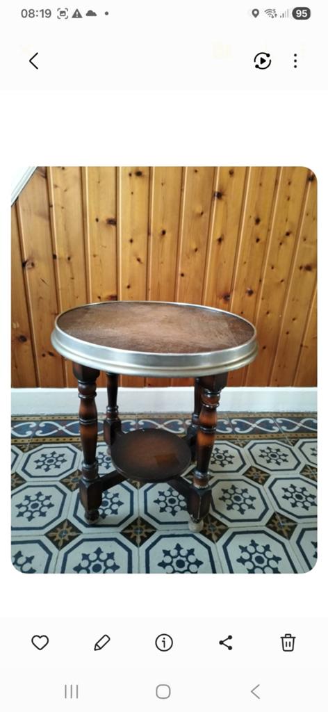 Table ronde diamètre 52, Maison & Meubles, Enlèvement