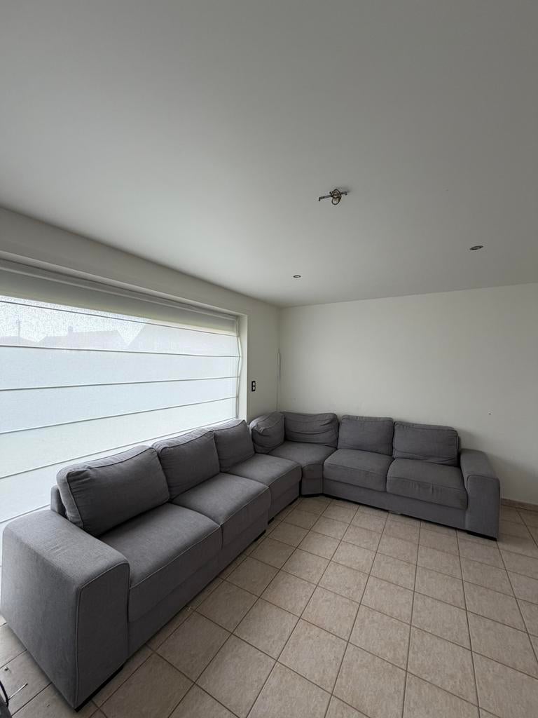Stoffen zetel, Huis en Inrichting, Ophalen, Gebruikt