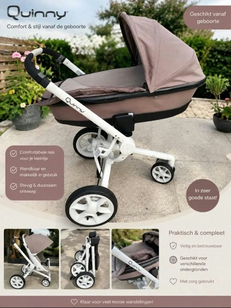 Kinderwagen/Buggy, Enlèvement, Poussette combi, Voiture duo, Comme neuf