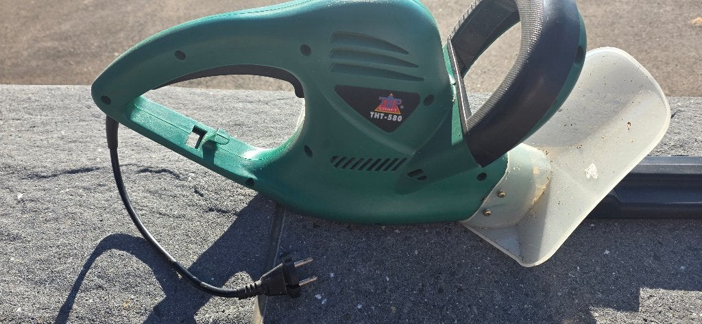 Taille haie 220V, Jardin & Terrasse, Enlèvement, Utilisé, Électrique, TOPCRAFT