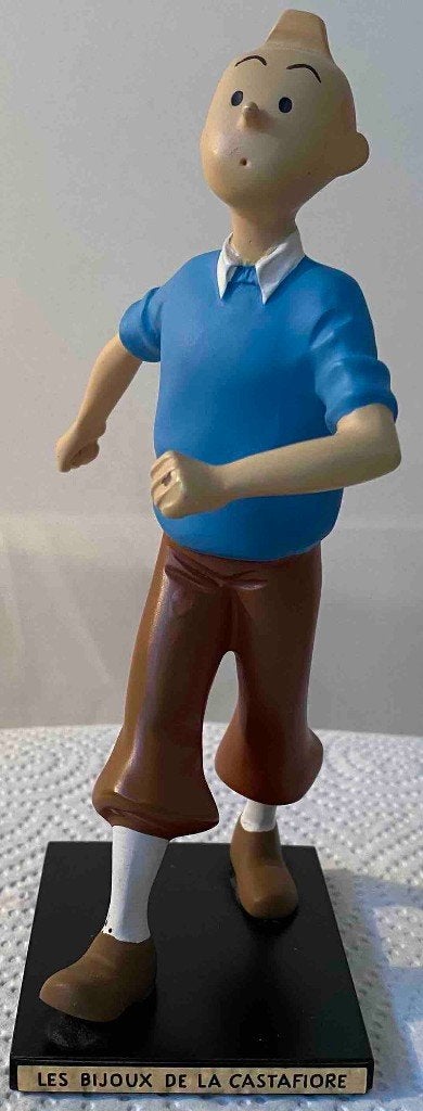 A vendre figurine de Tintin, Verzamelen, Ophalen of Verzenden, Gebruikt, Mens