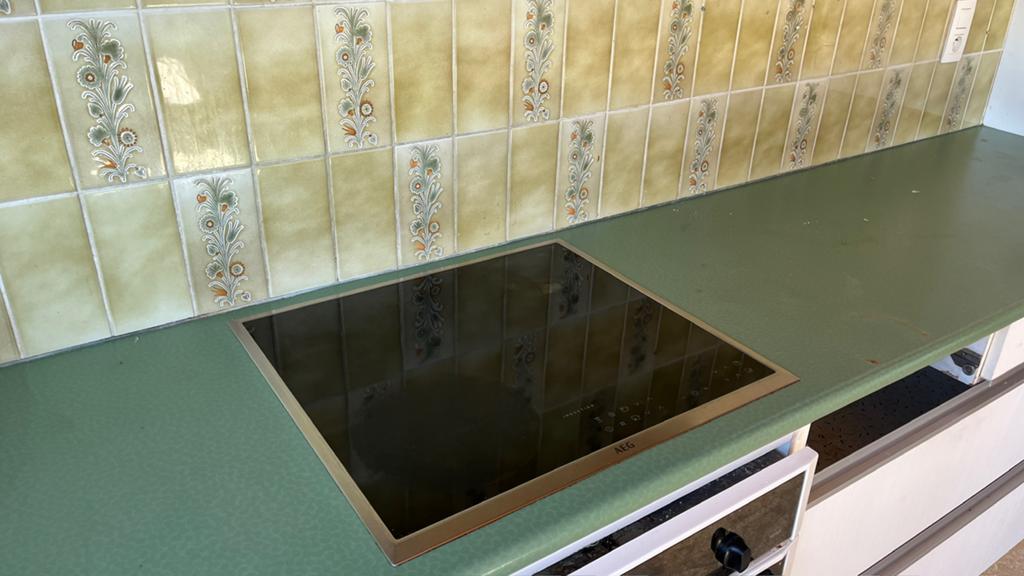 AEG inductiekookplaat IKB64301XB Hob2Hood, Elektronische apparatuur, Kookplaten, Ophalen, Gebruikt, 4 kookzones, Inbouw