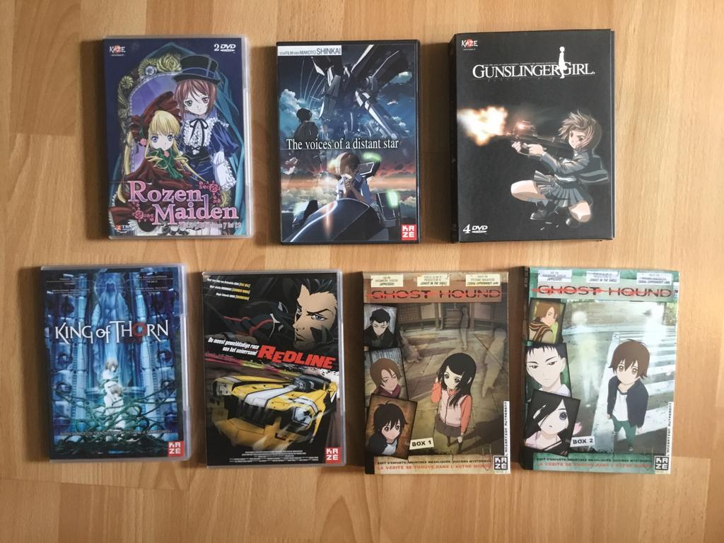Dvd’s Japanese anime, Ophalen of Verzenden, Anime (Japans), Tekenfilm
