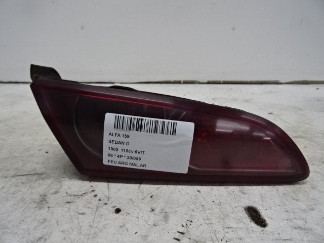 ACHTERLICHT LINKS ACHTERKLEP Alfa Romeo 159 (939AX), Gebruikt, Alfa Romeo