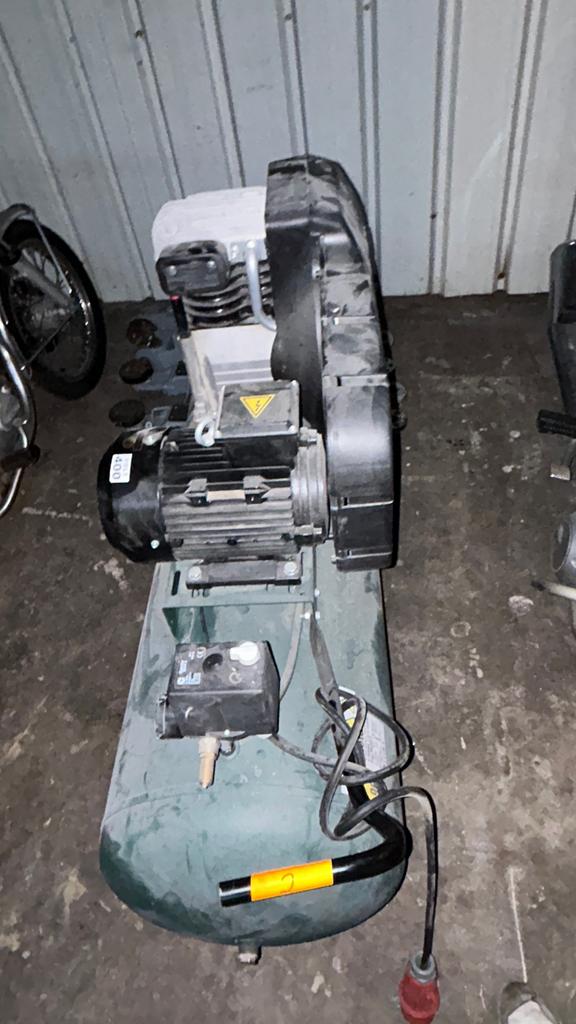 Kompressor Metabo driefasig, MEGA 580/200D, Ophalen