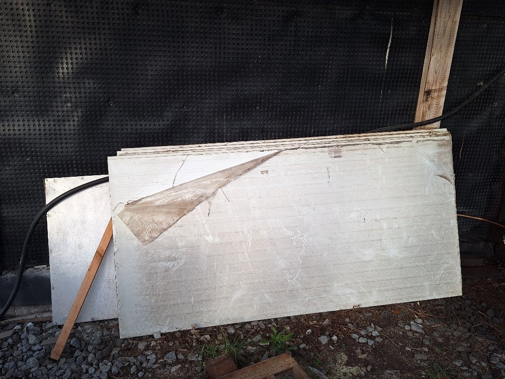 Panneaux sandwichs, Bricolage & Construction, Enlèvement, Utilisé, Autres matériaux