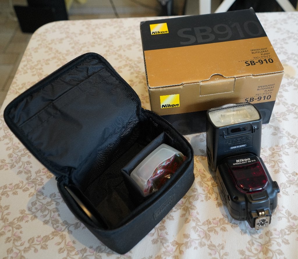 NIKON SB910 flits, Audio, Tv en Foto, Foto | Flitsers, Ophalen, Zo goed als nieuw, Nikon, Nikon