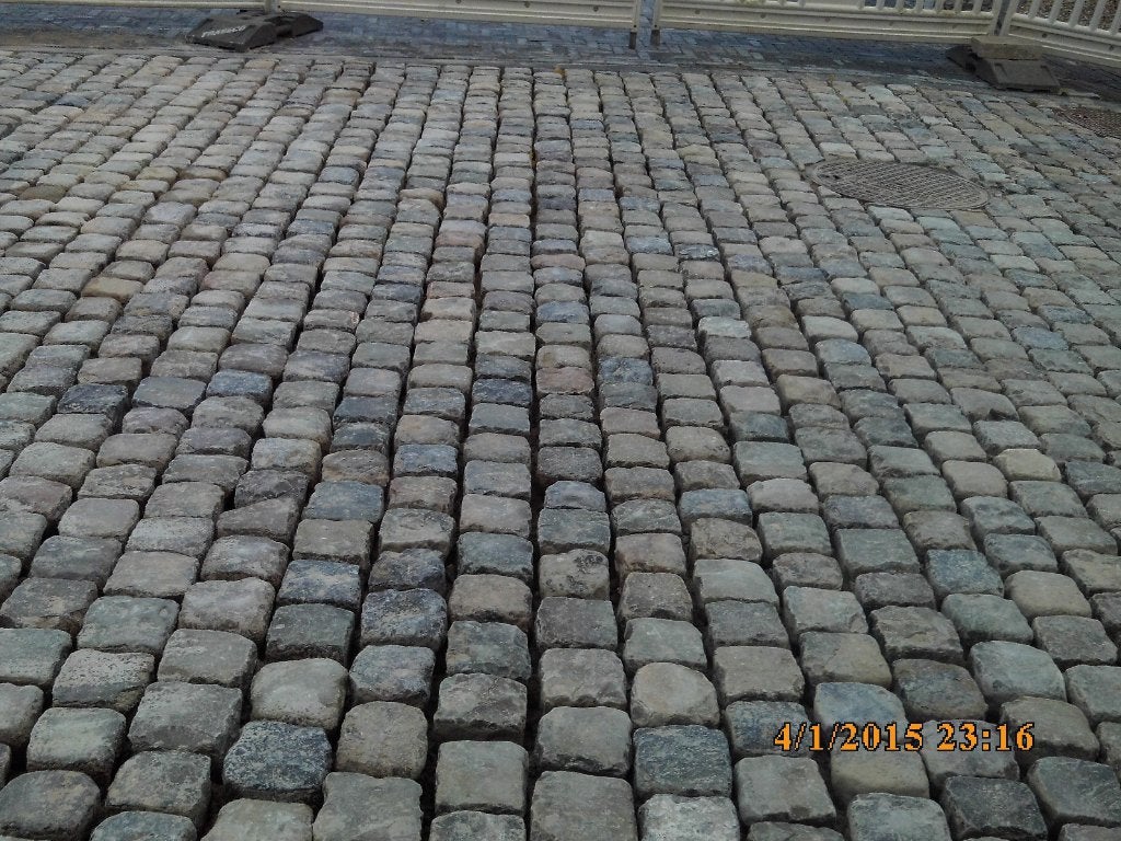 aan lengen  van kasseien, Bricolage & Construction, Enlèvement