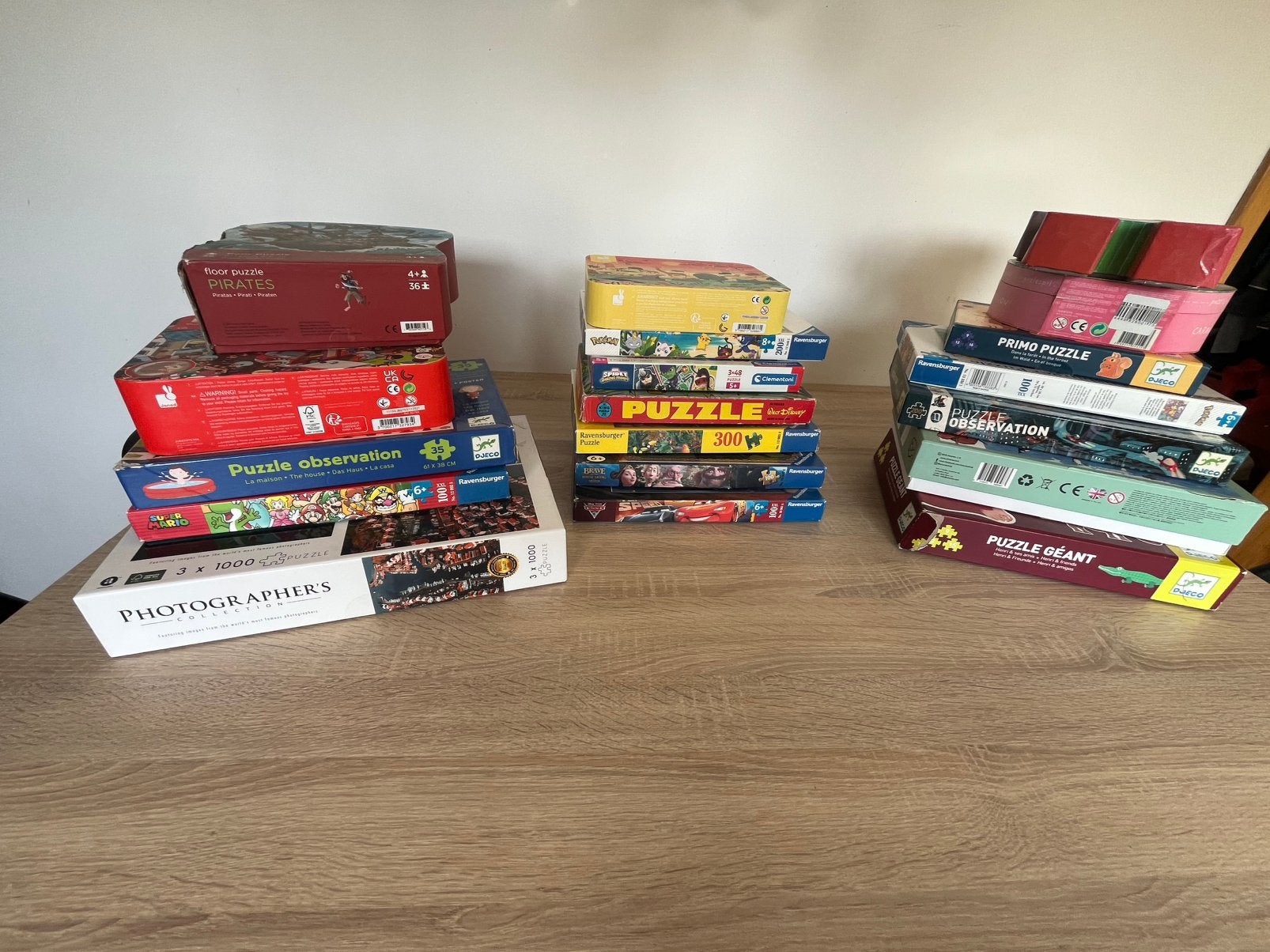 Lot de puzzles enfant, Enlèvement, Comme neuf