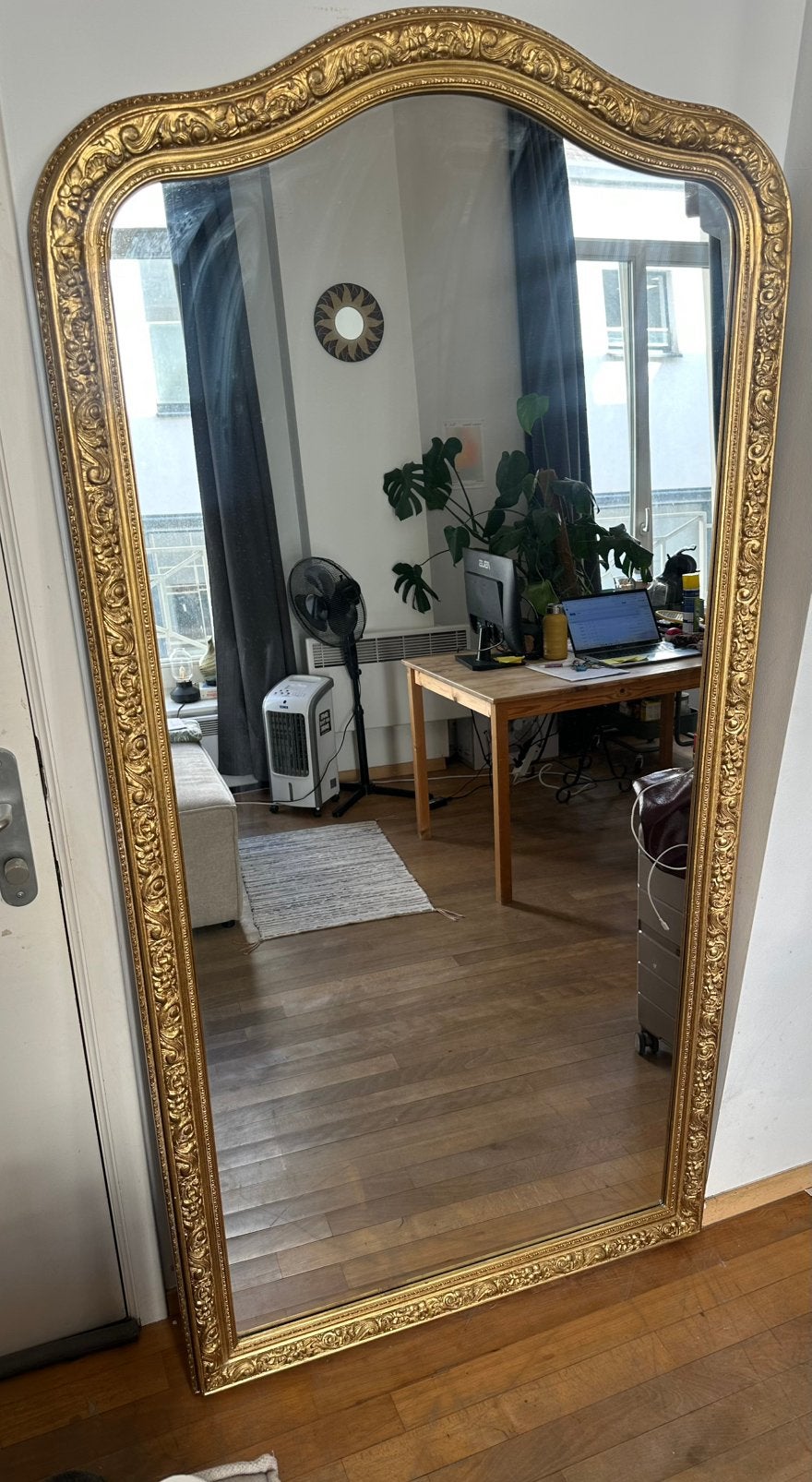 Miroir à vendre, Comme neuf, Rectangulaire, 75 à 100 cm, 150 à 200 cm
