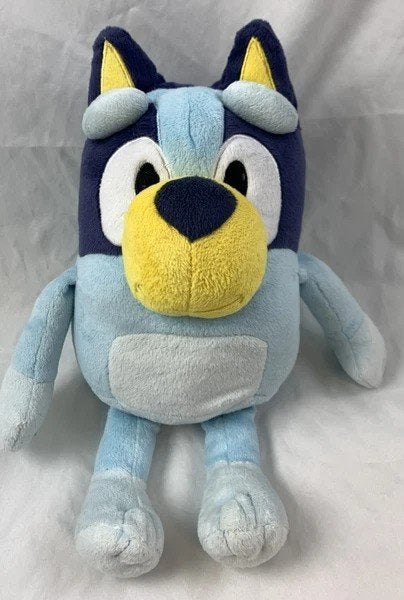 Bluey pluche hond 33cm interactief met geluid, Blauw, Hond, Zo goed als nieuw, Middelgroot (20 tot 80 cm)
