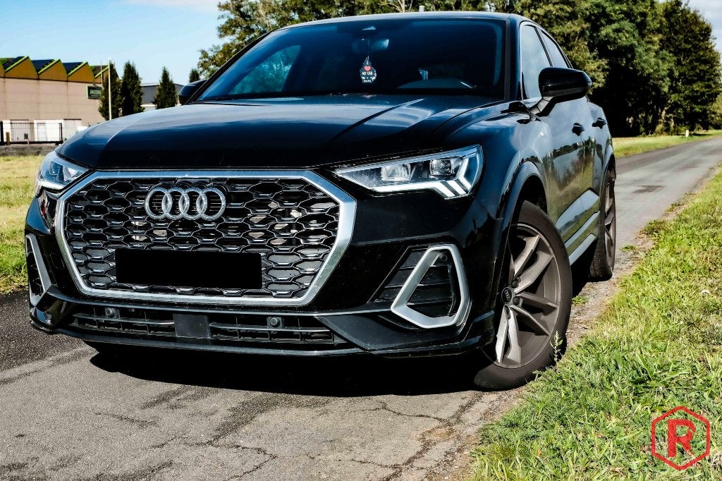 Audi Q3 Sportback S line 35 TDI 1Eigenaar Historiek, Auto's, Dealer onderhouden, 140 g/km, 4 cilinders, Leder