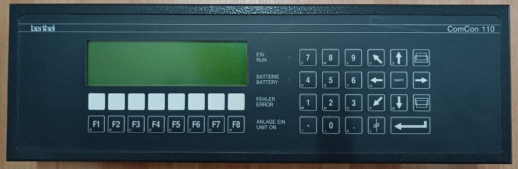 Berthel ComCon110 PLC systeem met HMI functionaliteit, Electroménager, Enlèvement ou Envoi, Comme neuf