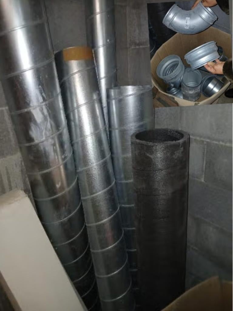 Lot de ventilation double flux, Ophalen, Nieuw, Ventilator en Afzuiger