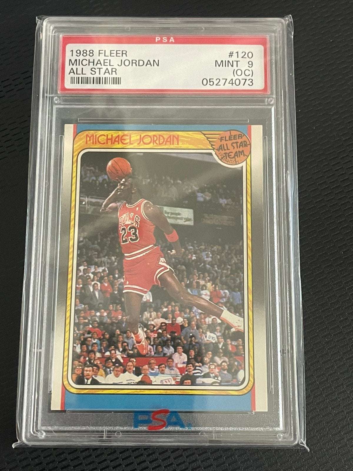 1988 Michael Jordan Fleer All Star 120, Ophalen of Verzenden, Nieuw, Plaatje