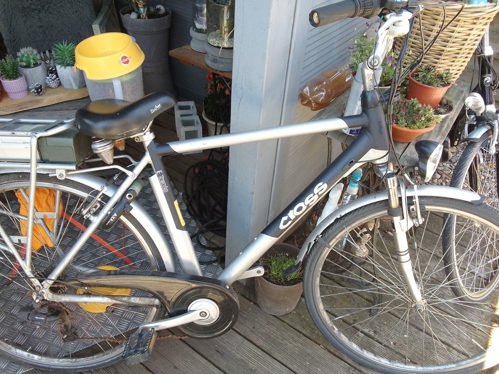 Cross elektrische herenfiets, Ophalen, Motor