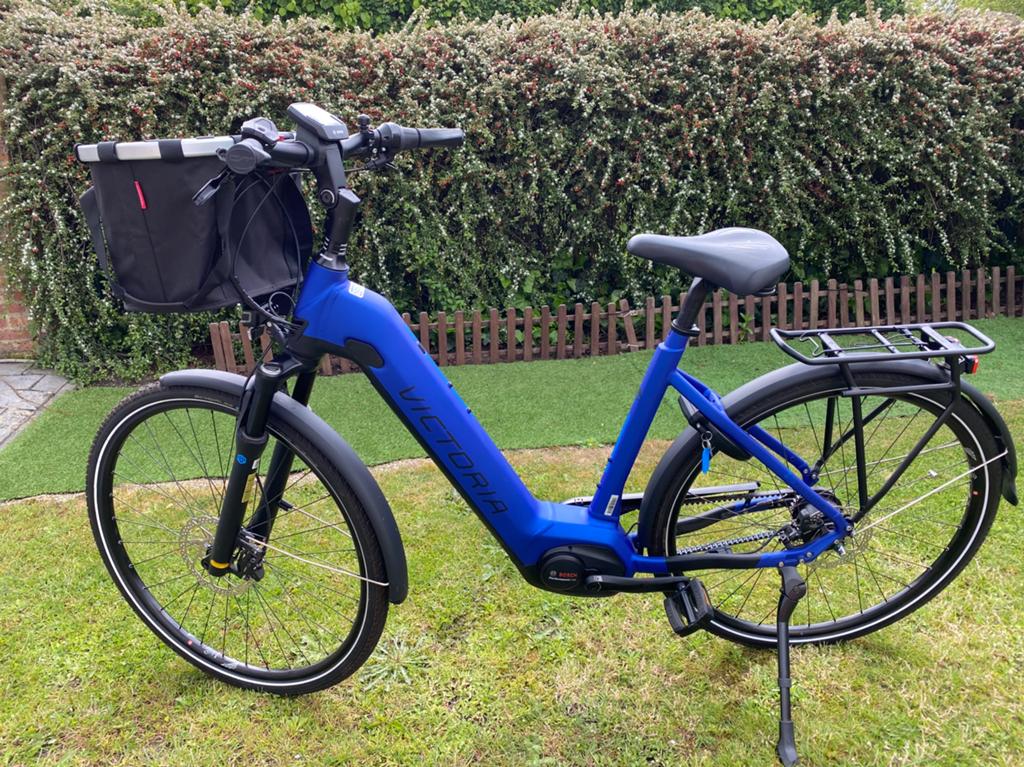 Elektrische damesfiets Victoria, Fietsen en Brommers, Elektrische fietsen, Ophalen, Zo goed als nieuw