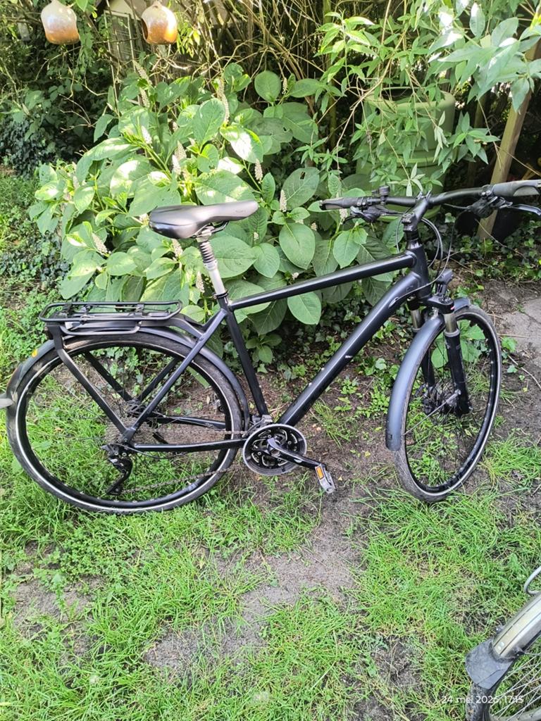 Heren fiets Cube, 28 inch, Gebruikt, Vering, Meer dan 20 versnellingen