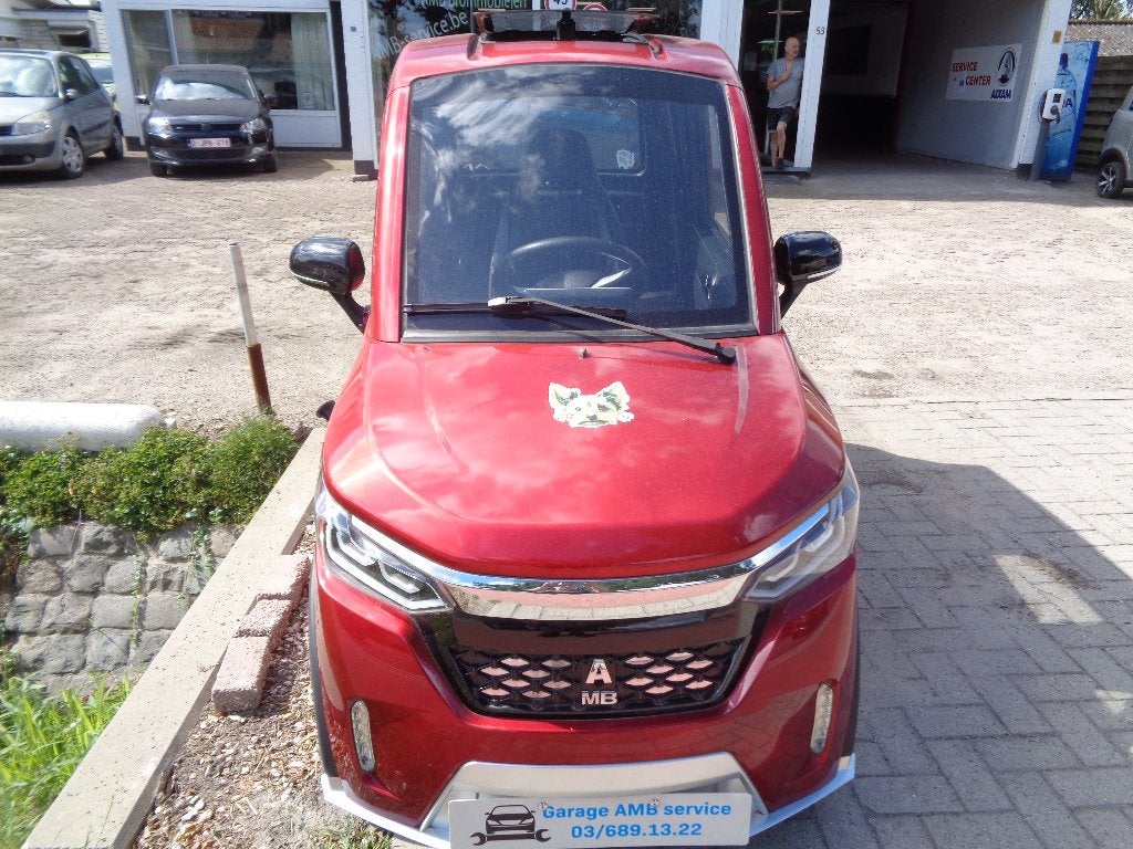 electrische  brommobiel AMB   Q2   rijden vanaf 16 jaar, Auto's, USB, 2 deurs, Te koop, Stadsauto