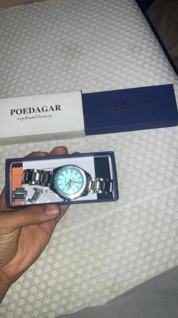 Horloge heren., Handtassen en Accessoires, Horloges | Heren, Ophalen, Zo goed als nieuw